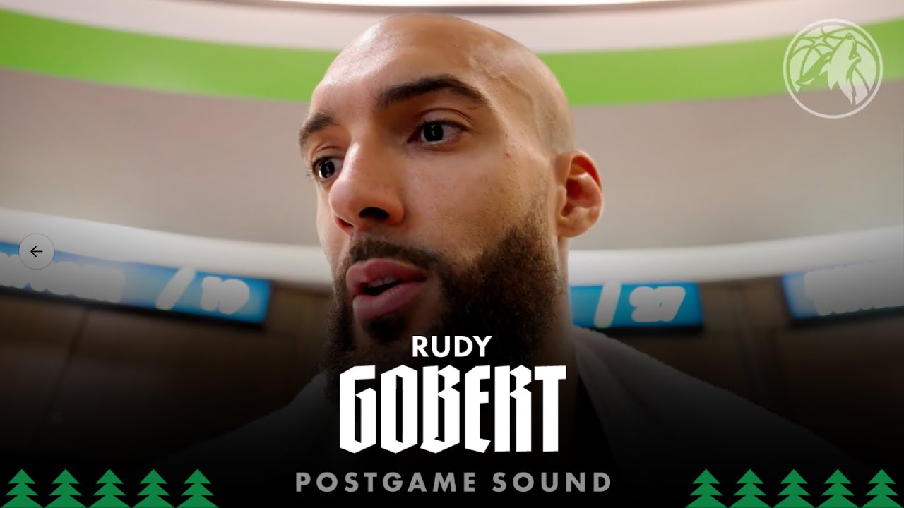 "Staying Consistent & Playing With Urgency Starts With Prep." | Rudy Gobert Postgame Sound | 1.6.26