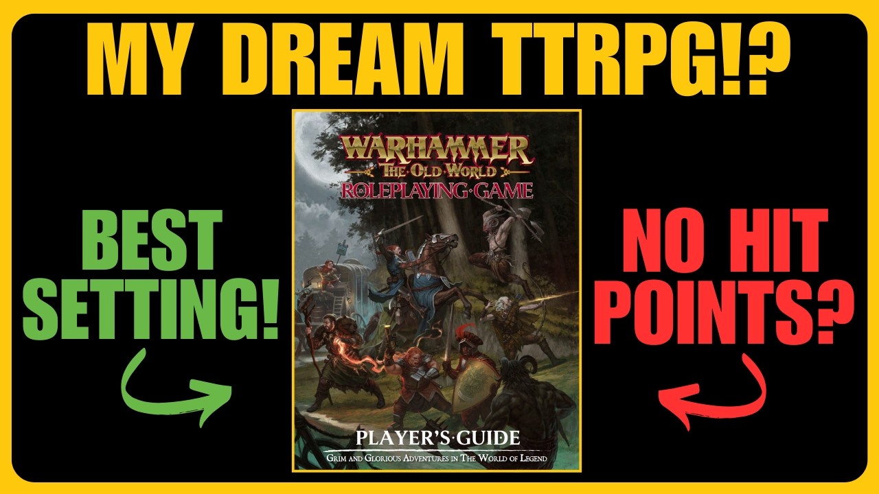 Warhammer the Old World RPG - Amazing or Overhyped?