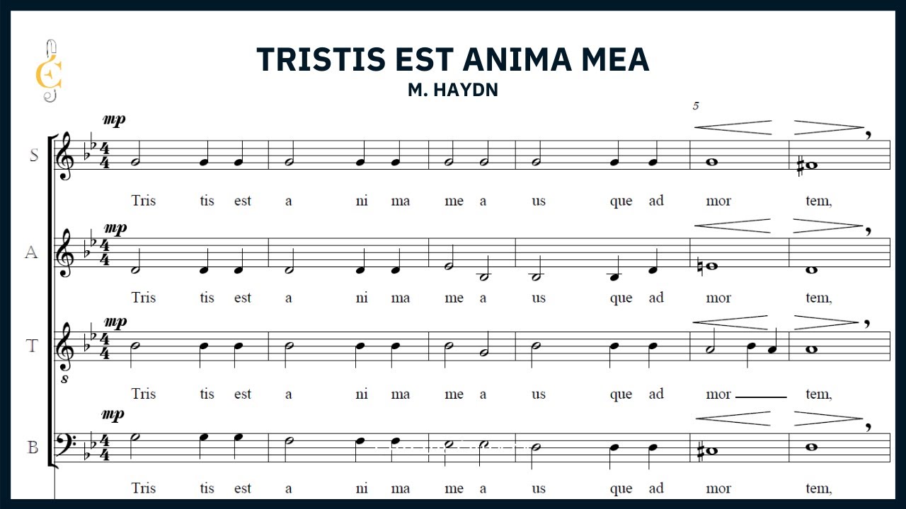 Choeur Ephata - Tristis est anima mea - J.M. Haydn