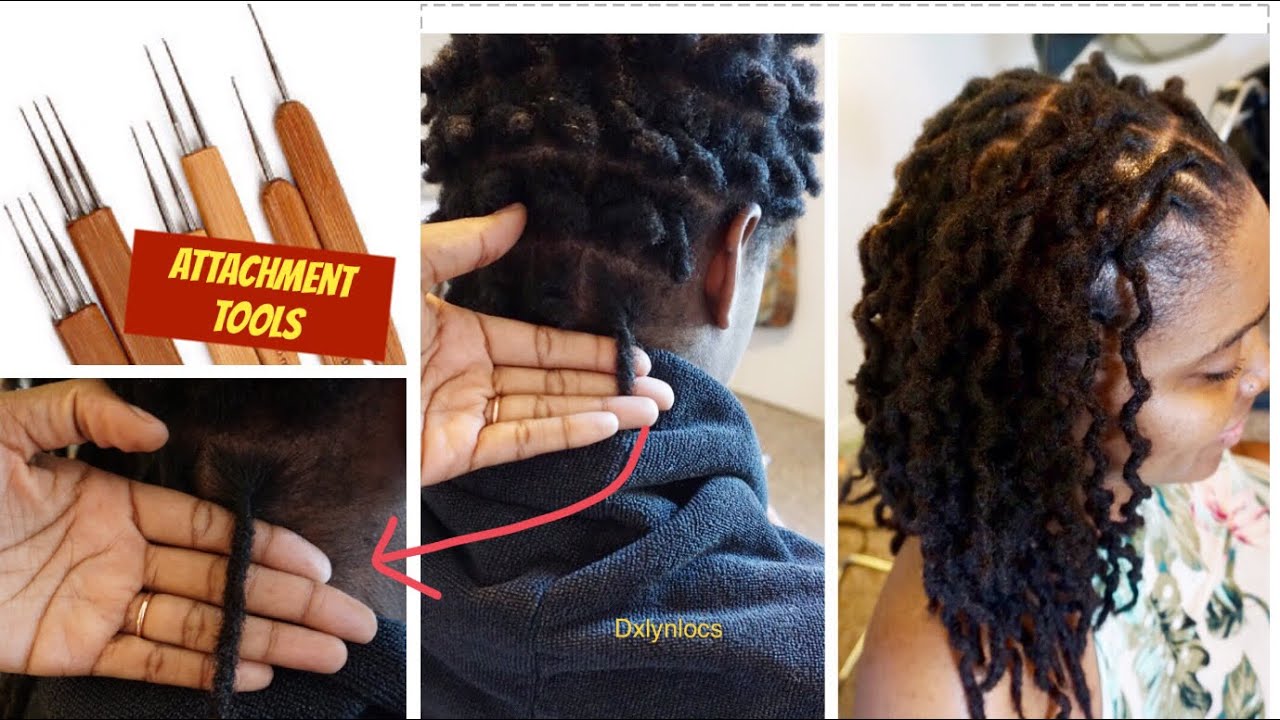 ATTACHING HANDMADE LOC EXTENSIONS | THE TOOLS I USE & HOW I DO IT
