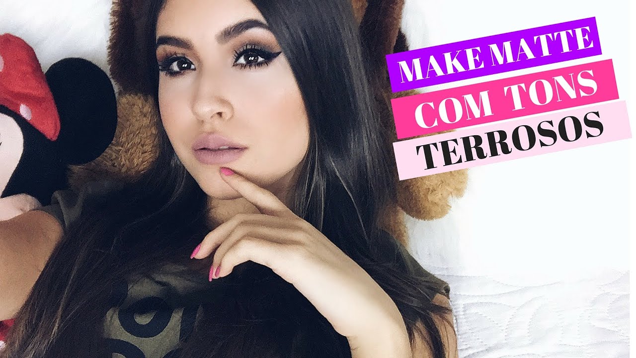 Make Matte Chic com tons Terrosos