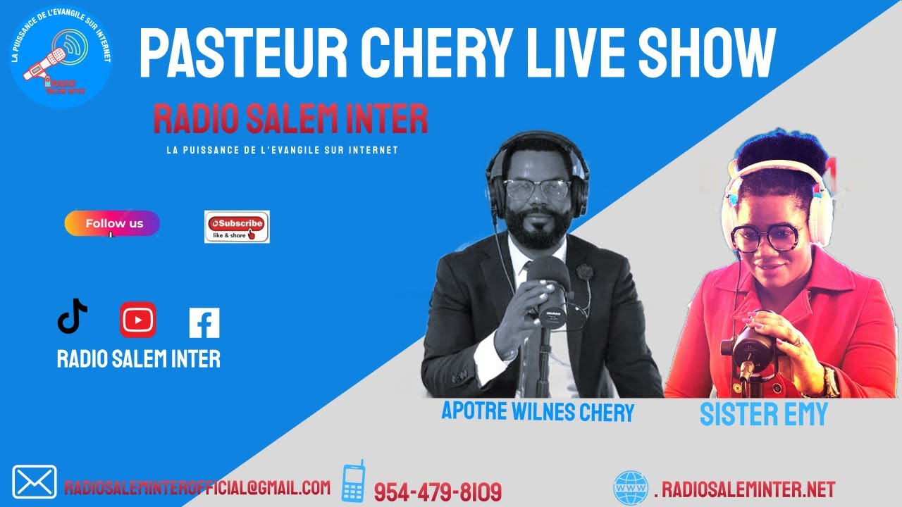 PASTEUR CHERY LIVE SHOW JEUDI 22 ANVIER 2026/ PRIERE-MEDITATION- REFLEXION/ INSURANCE INFO
