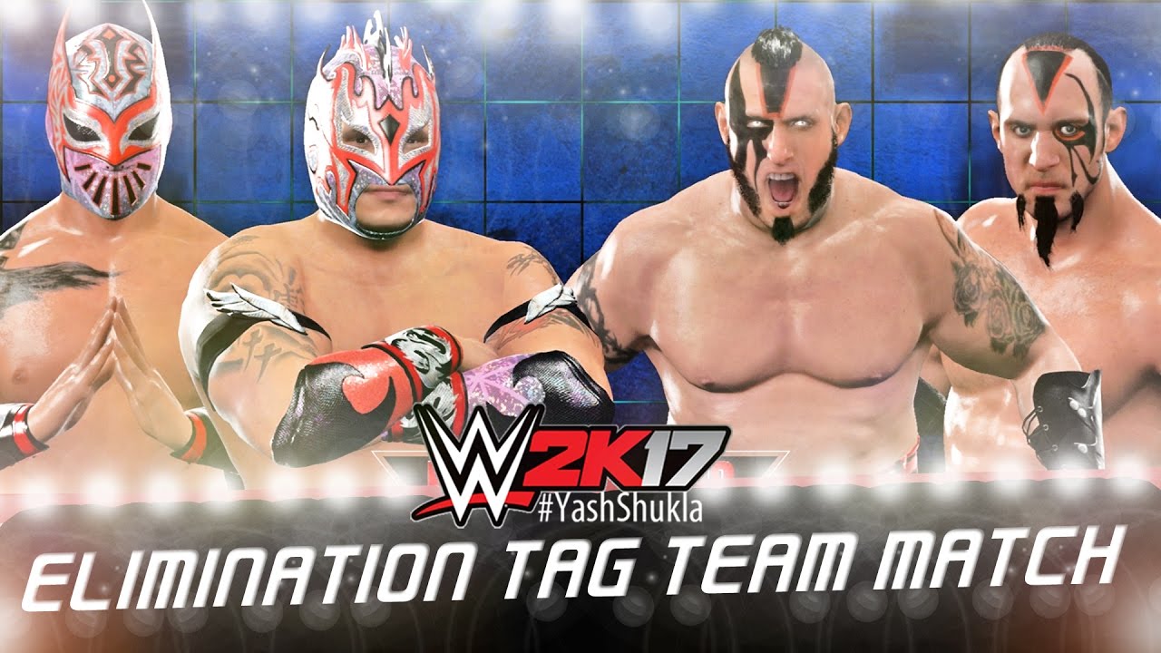 WWE 2K17 Lucha Dragons vs The Ascension | ELIMINATION TAG TEAM MATCH | PS4 Gameplay