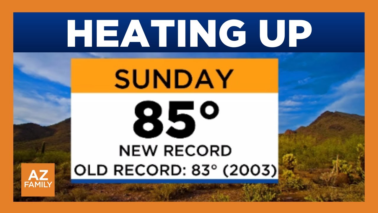 High temp record broken on first day of February in Phoenix