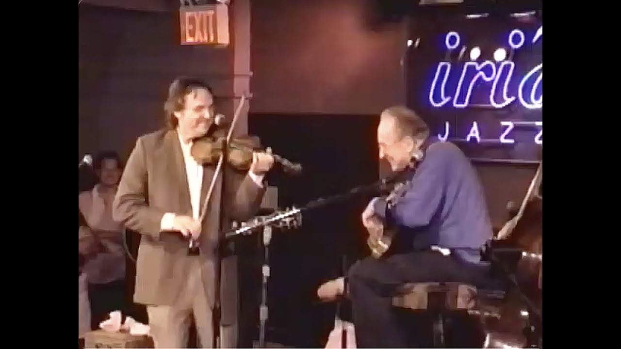 Les Paul and Mark O' Connor at The Iridium, NYC 2002