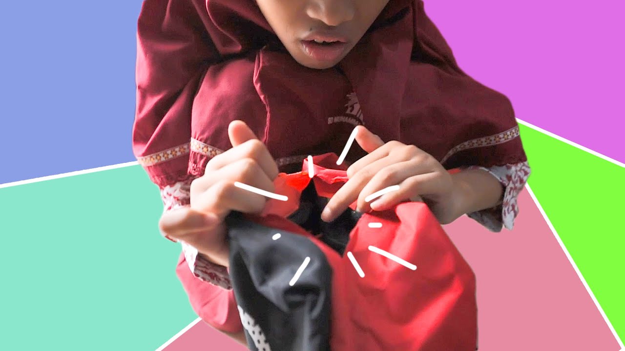 Drama terlambat sekolah gara gara Tas Bolong