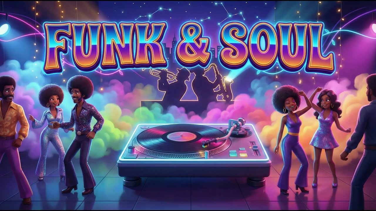 Smooth Soul & Funky Grooves  🍹 Vol.2 - Chill Background Music for Work, Study & Relax