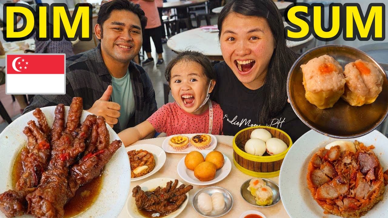 Singapore Street Food! FAMOUS DIM SUM SINCE 1962 - BEST Chinese Street Food in Singapore's Chinatown