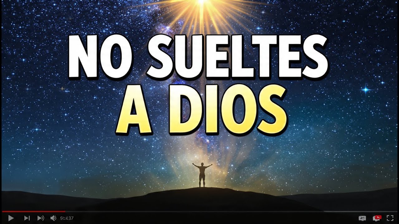 No Sueltes a Dios | Oración Cuando Sientes Que Ya No Puedes Más