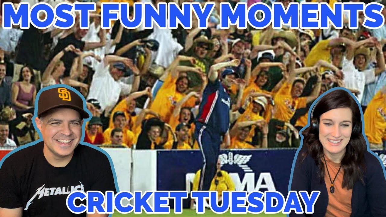 The Most Funny Moments in Cricket - Cricket Tuesday REACTION