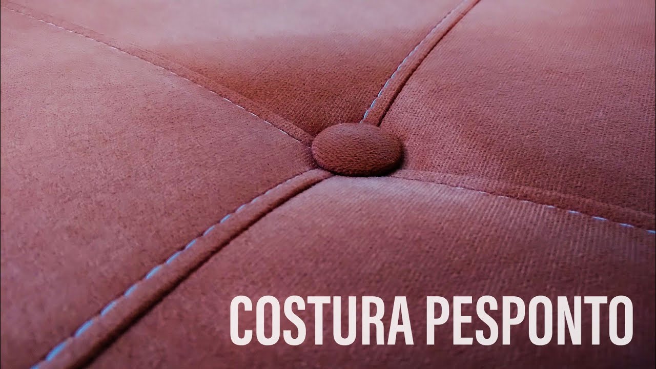 Costura Pesponto. Como fazer?