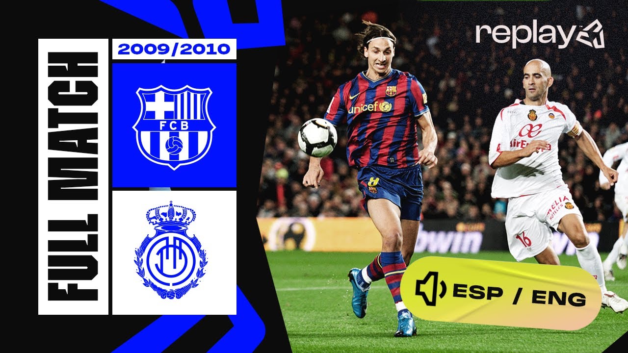 🔴 PARTIDO COMPLETO | FC Barcelona - RCD Mallorca | LaLiga 2009/2010