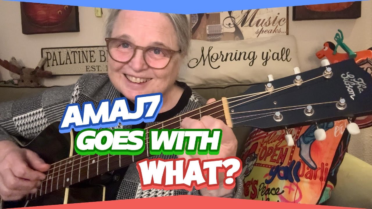 Increase Chord Knowledge!  Learn Amaj7 **  Improve That GUITAR Progression.    #guitar