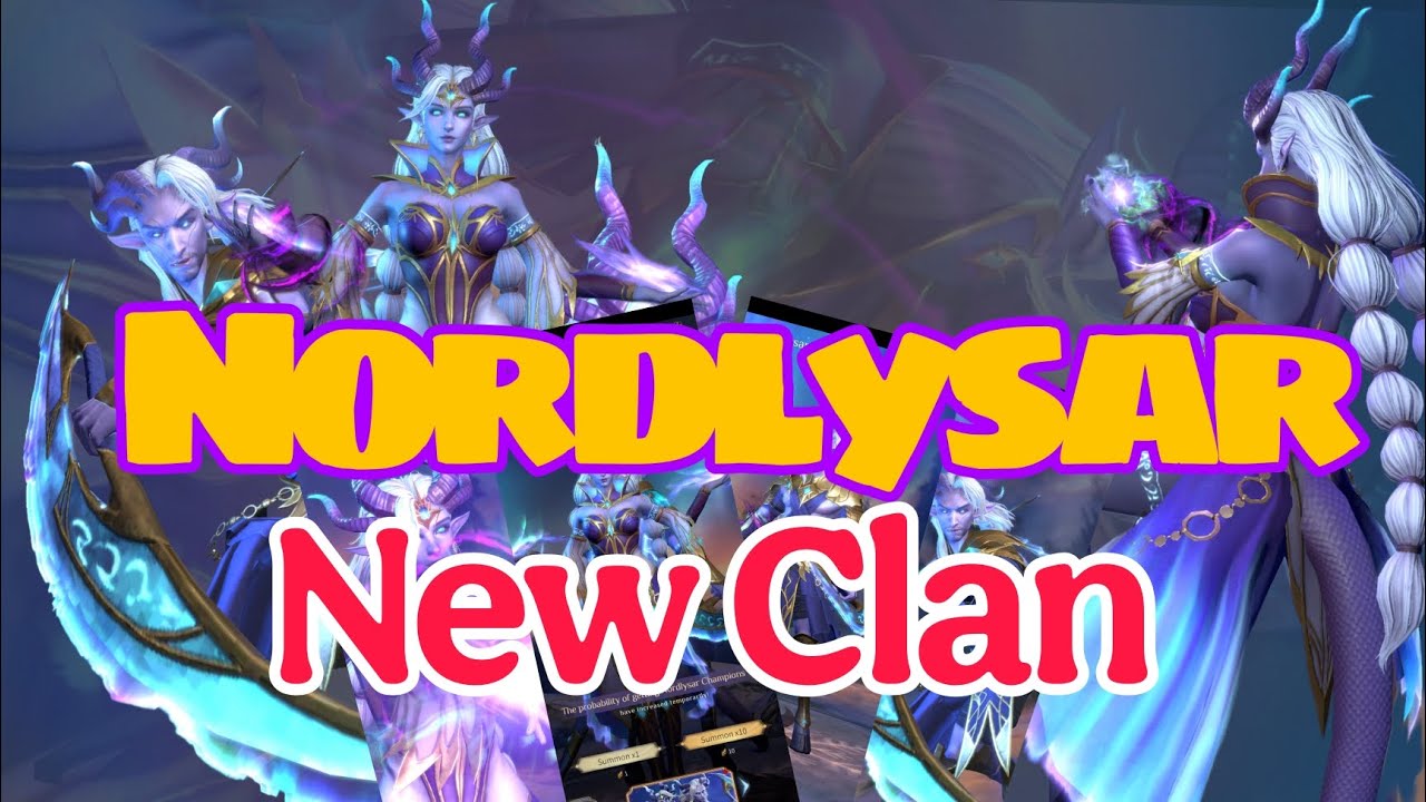 Bloodline: Nordlysar New Clan Male Assassin and Female mage Comparison