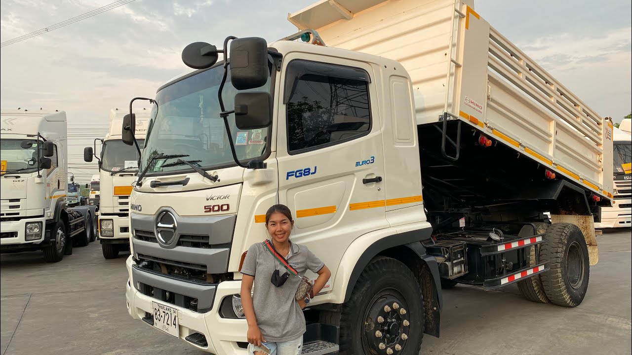 6ล้อดั้มพ์ยางใหญ่มาแล้วจร้า HINO VICTOR 240แรง ปี63 45,000กิโล จะสวยขนาดไหนมาชมกัน#รถมือสอง