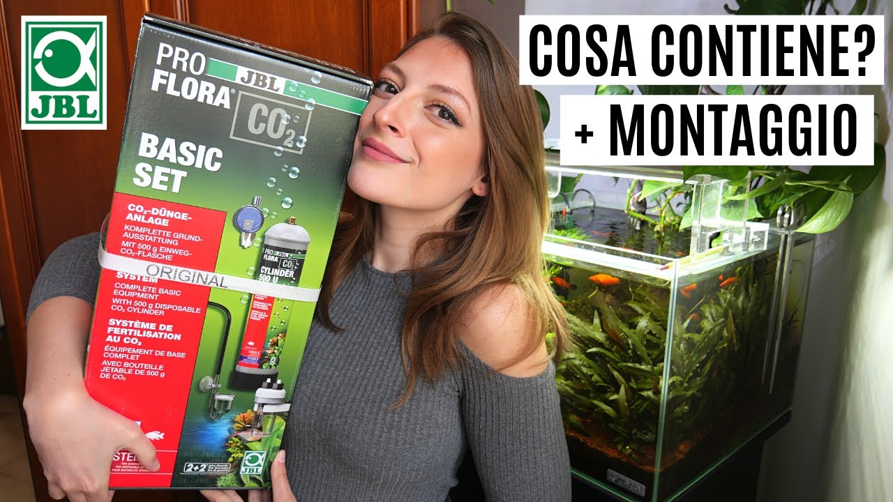 Impianto BASIC SET CO2 ProFlora JBL, cosa contiene? Montiamolo assieme! 💦