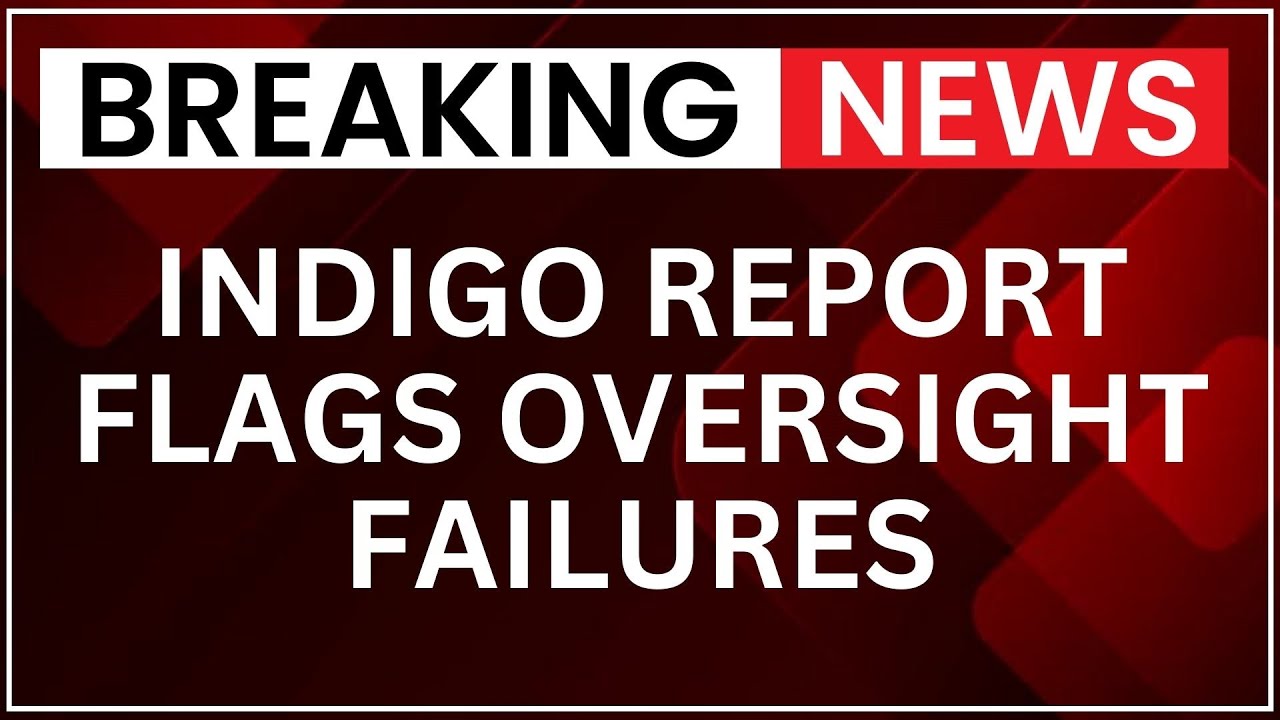 Indigo Crisis Report Flags Oversight Failures | Government Forms 4-Member Review Panel