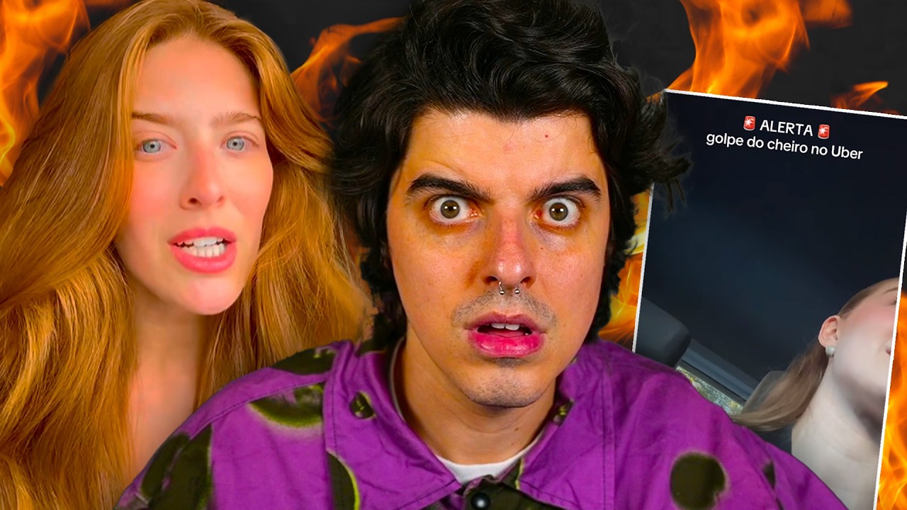 A POL&Ecirc;MICA da GABBIE com motorista do UBER: EXPOSED