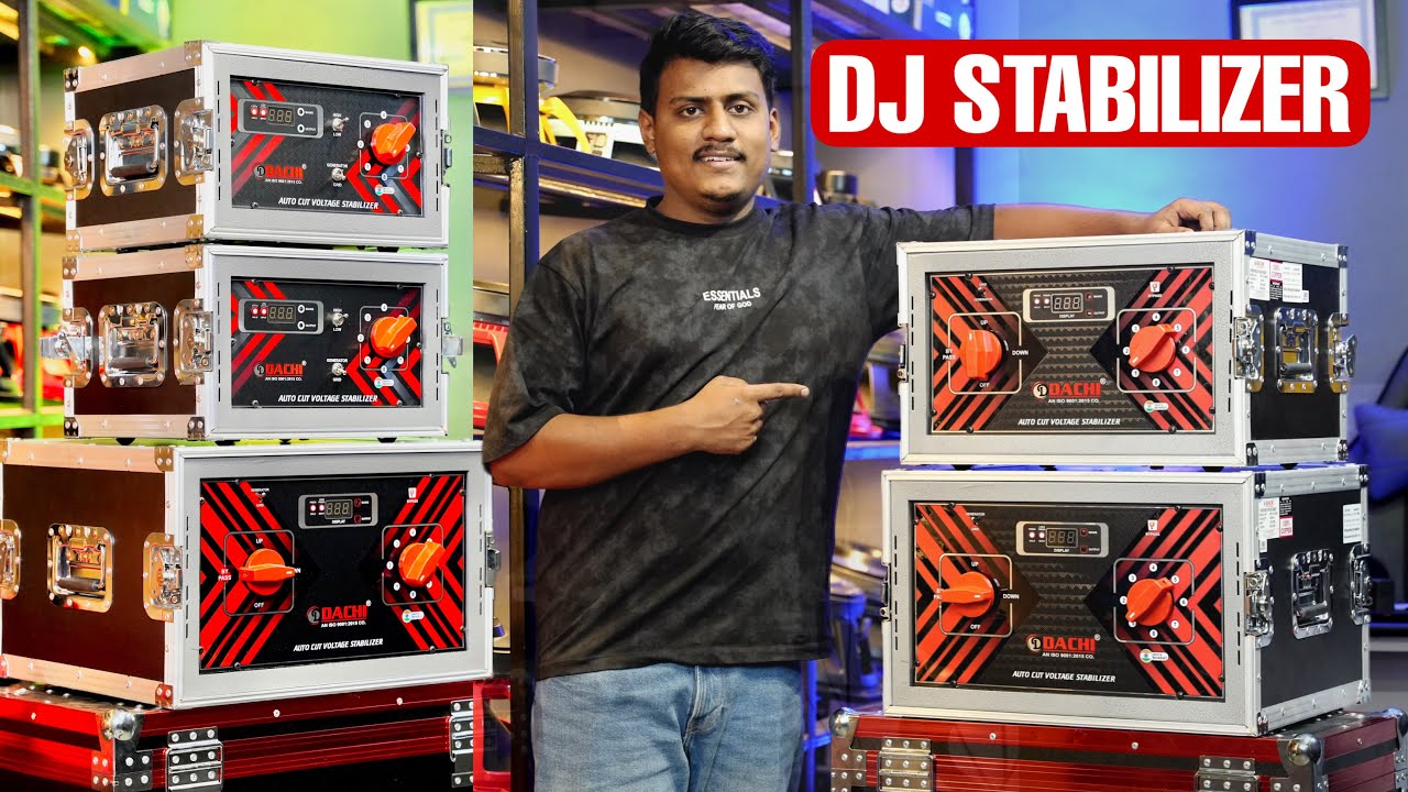 Dj Stabilizer With Flight Case 20kva,15kva/Best Voltage Stabilizer For Dj Setup Dachi