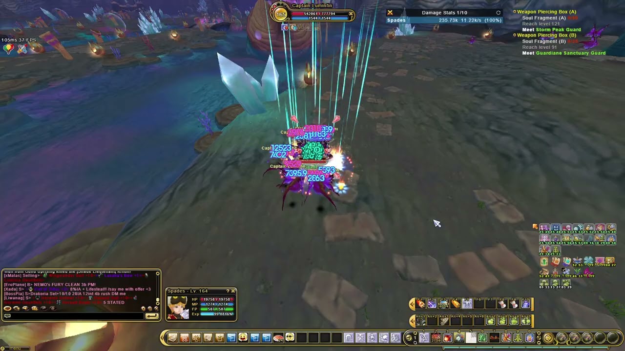 Flyff Universe - FWC 2025 Herneos Dungeon Grind AOE Ranger