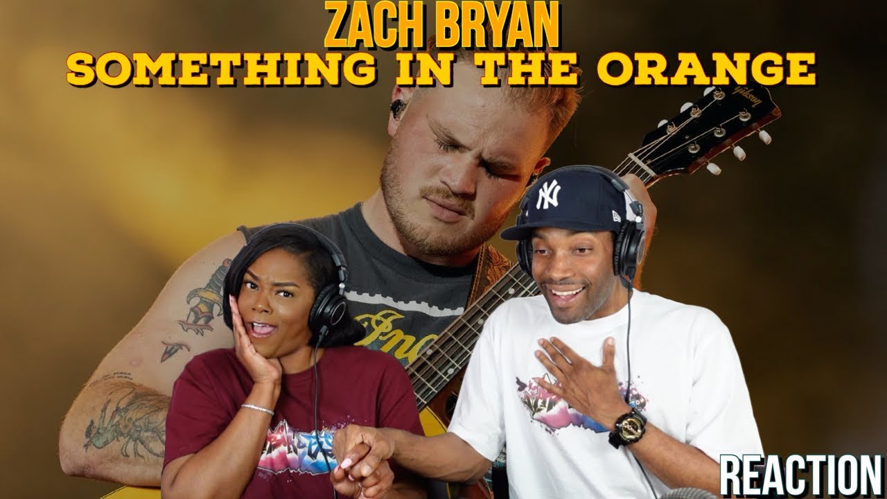 First Time Hearing Zach Bryan - “Something In The Orange” Reaction | Asia and BJ