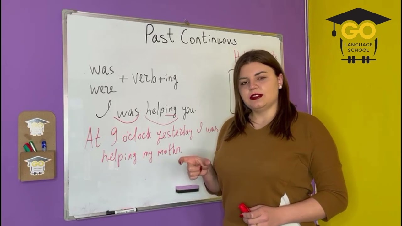 #4Դաս / Past continuous / Անցյալ շարունակական ժամանակաձեւ / A2 Level
