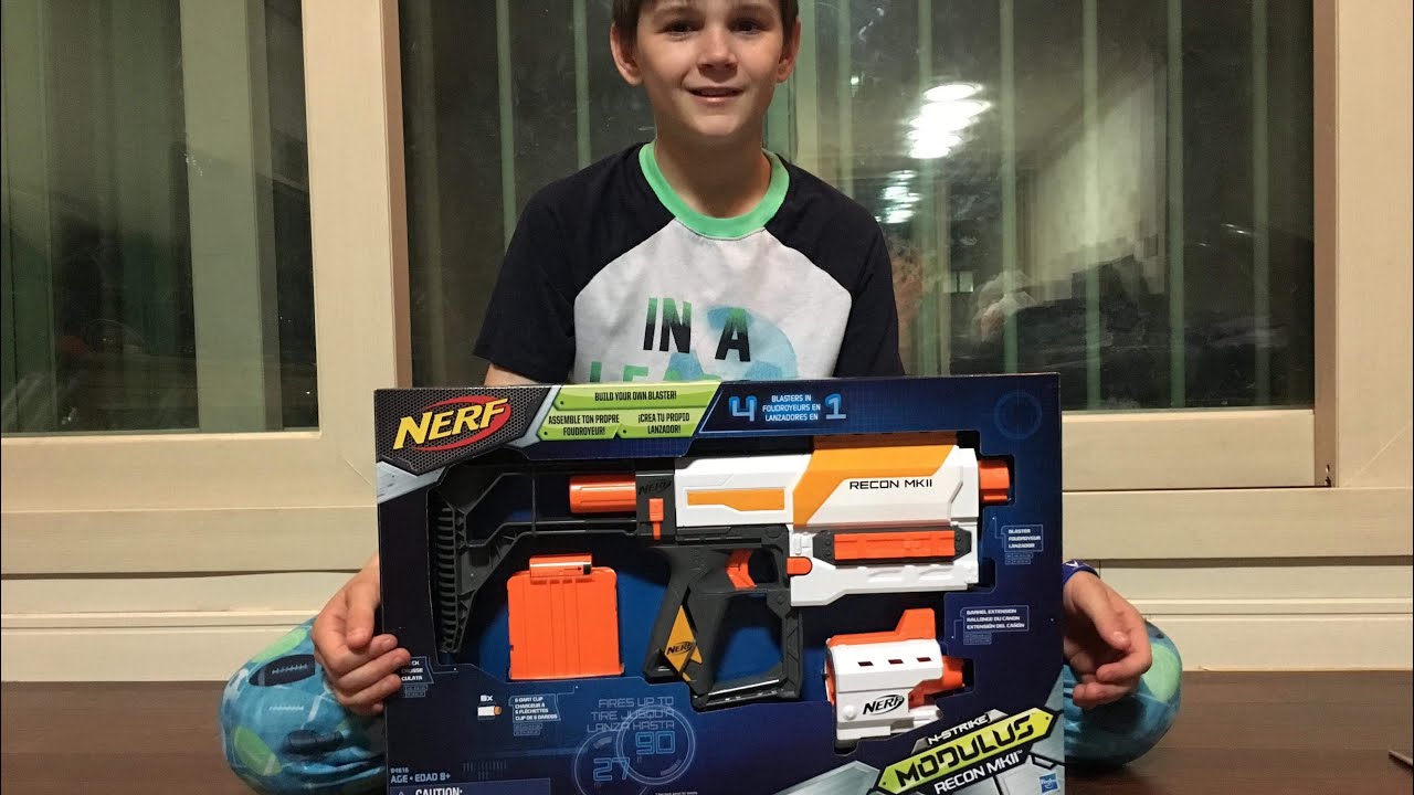 Nerf MK11 Unboxing And Review!