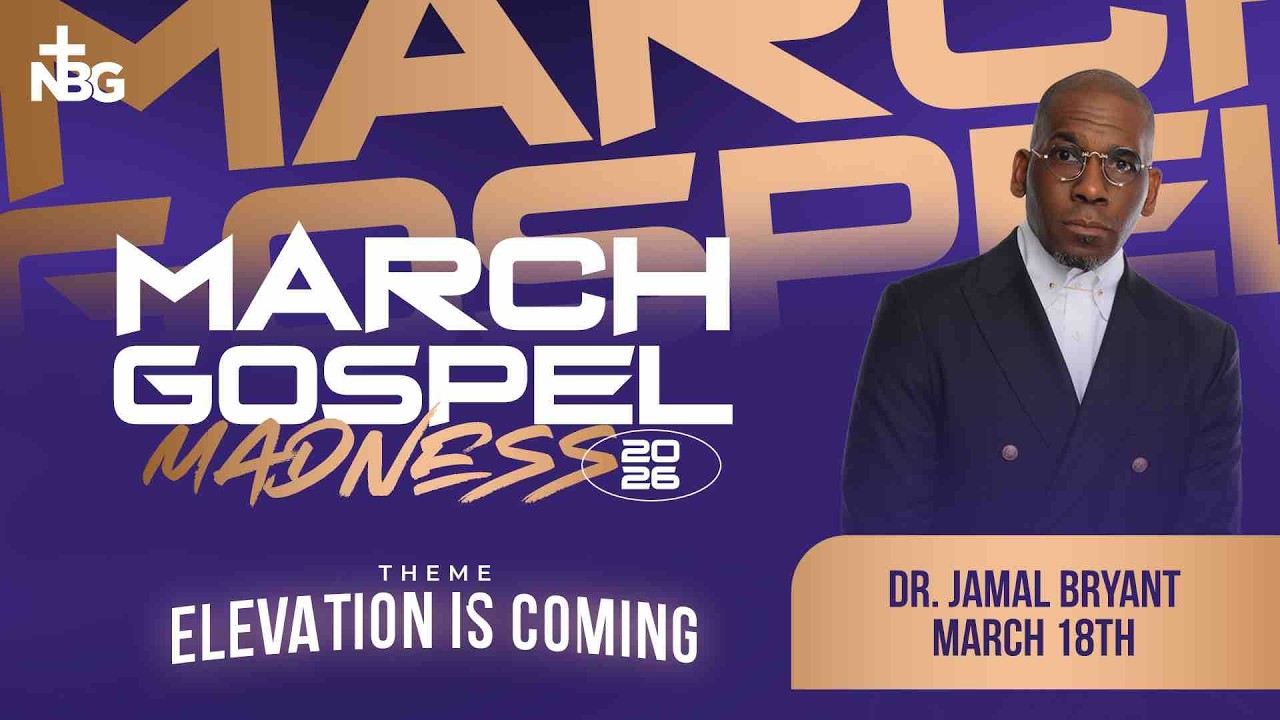 March Gospel Madness Guest Speaker Dr Jamal Bryant