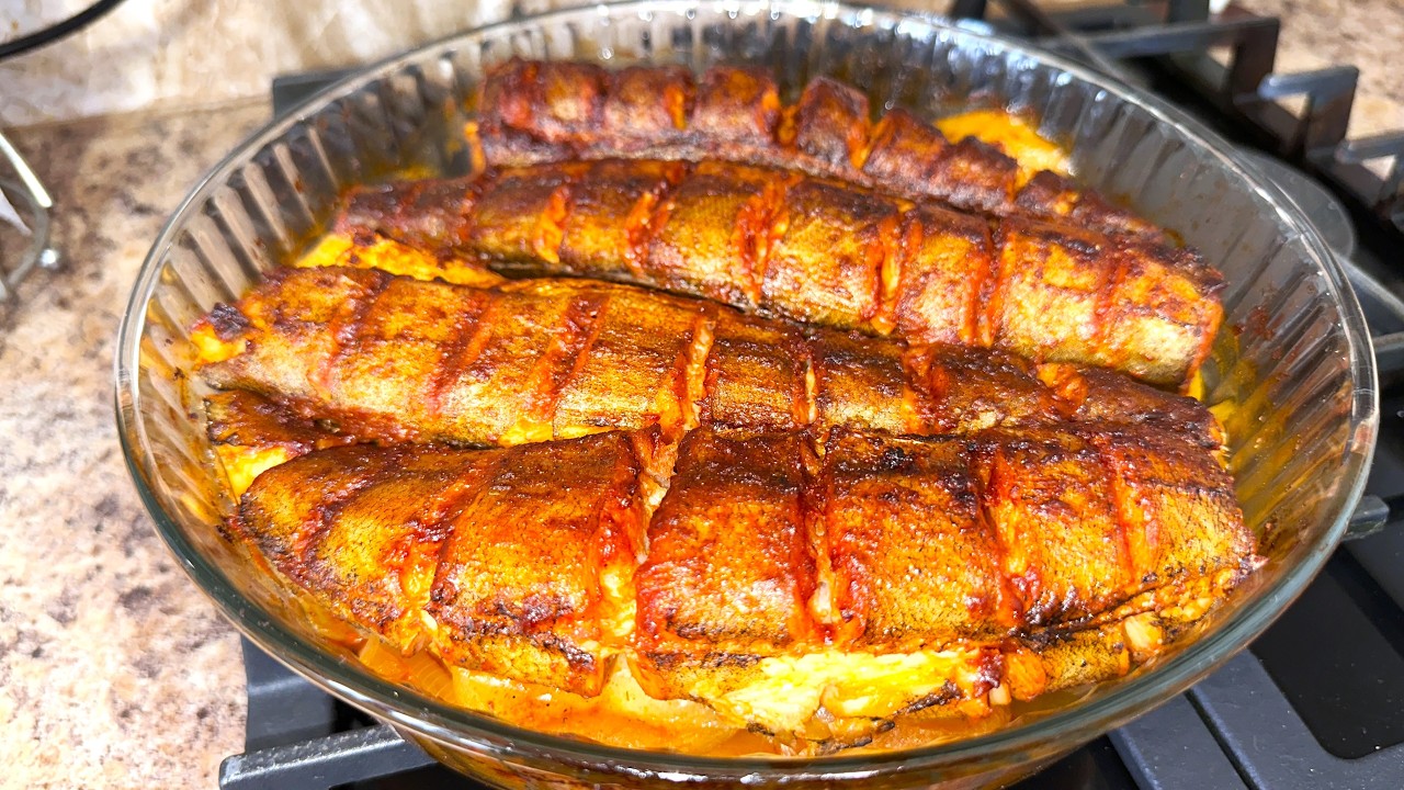 РЫБА ХЕК! Вот как надо готовить! Это один из Лучших и Вкусных рецептов!