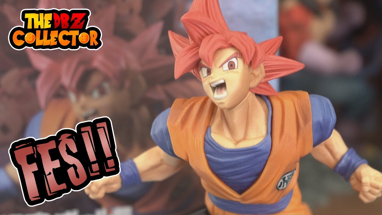 Dragon Ball Super FES Super Saiyan God Goku