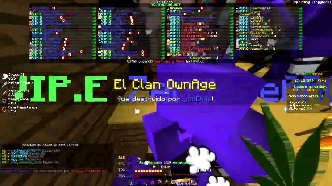 clips con lqr | pvps, tfs, drops, ataques, etc | clanwar minecub | PARTE 1