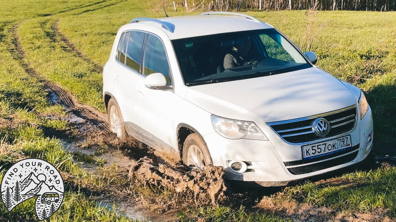 Testing VW Tiguan 4x4 in the MUD! Off-road Test Drive!