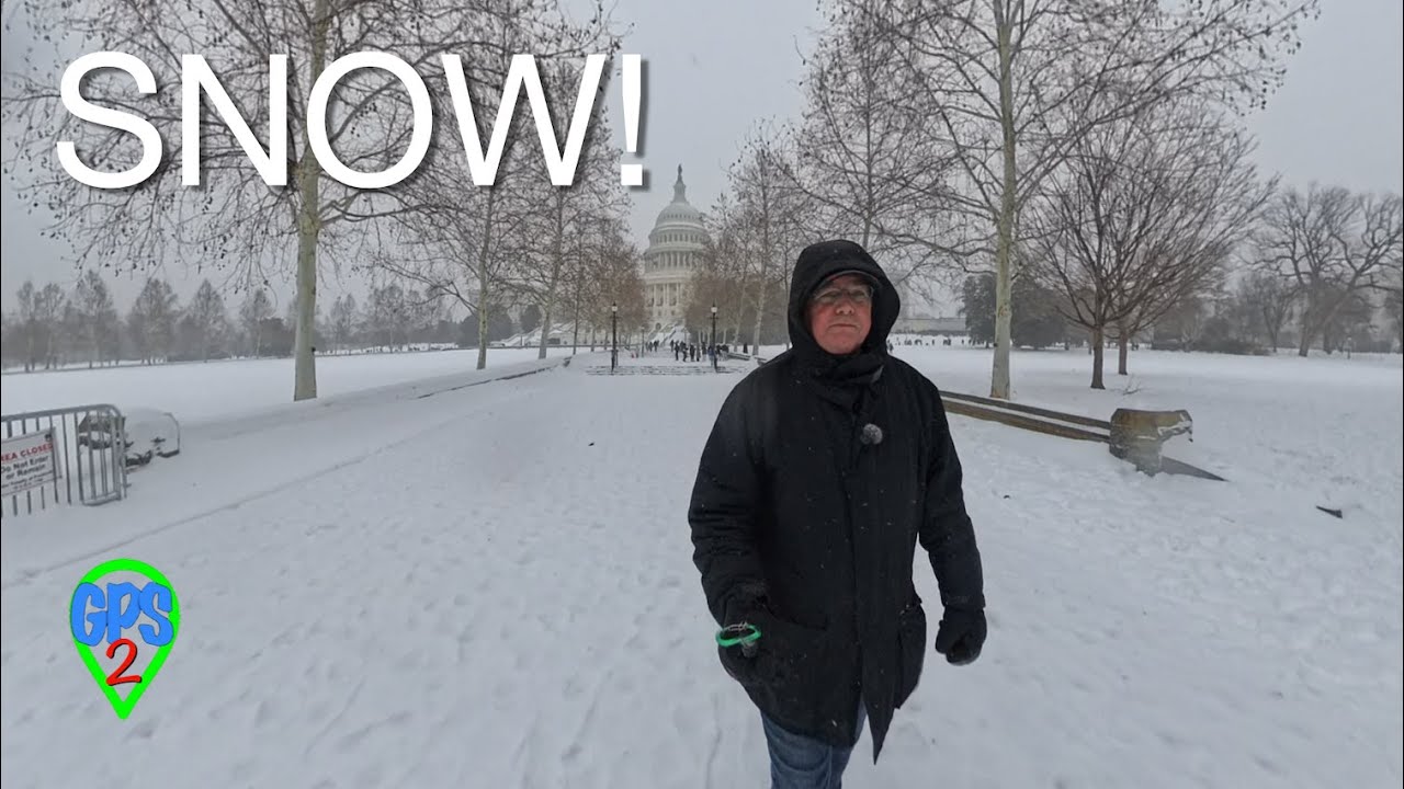 Winter Storm Fern in DC | Snowstorm in Washington - GPS