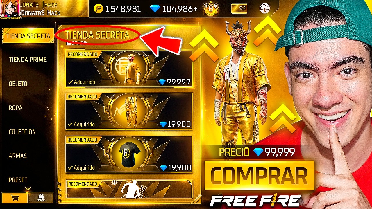 DESCUBRI ESTE SECRETO EN LA TIENDA PRIME DE FREE FIRE !! - TheDonato