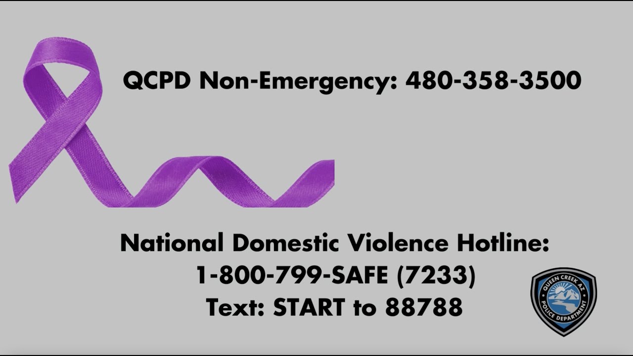 QCPD - Domestic Violence Awareness month