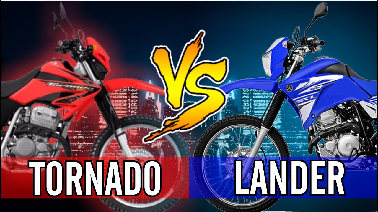 Comparativo: Honda XR 250 Tornado X Yamaha XTZ 250 Lander !!!!  - Faça sua escolha !!!