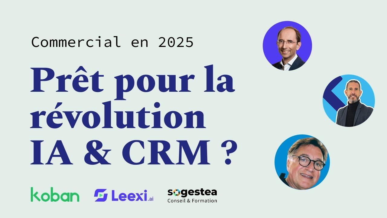 Comment automatiser, coacher et performer grâce à l’AI et le CRM ?