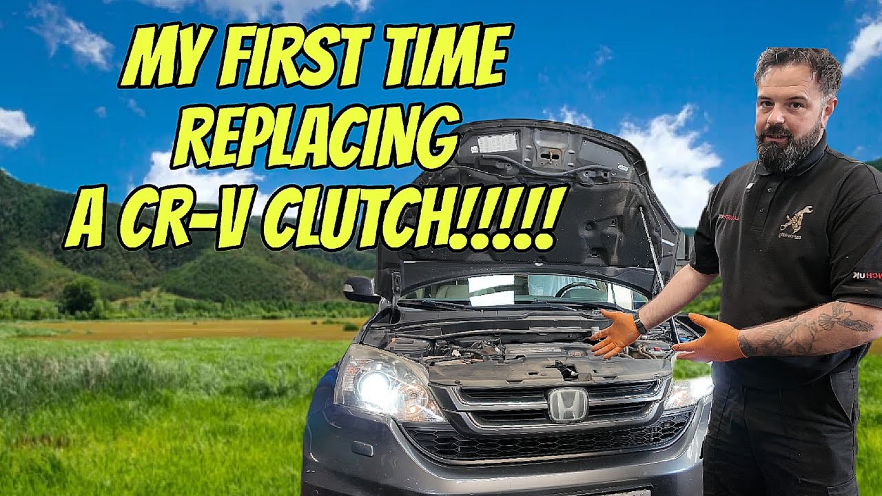 Я впервые заменил сцепление на HONDA CR-V 2.2D! Всё прошло глаже, чем я думал!!!!!