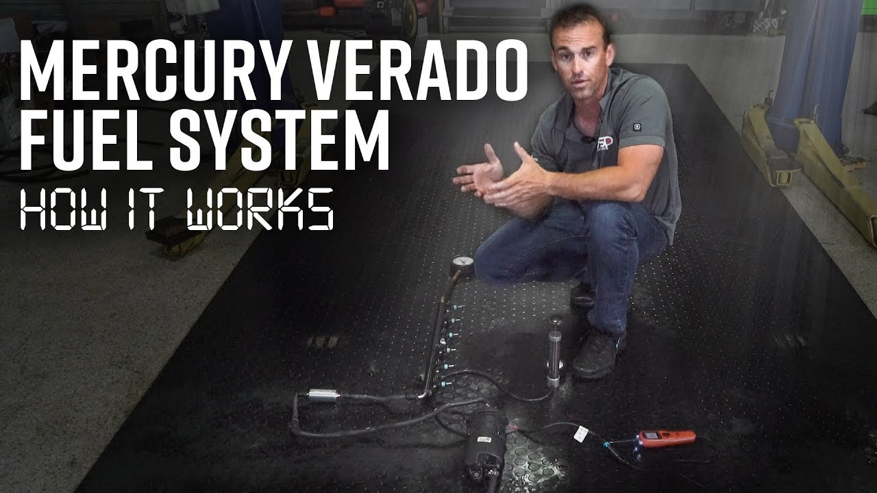 Объяснение работы топливной системы Mercury Verado!