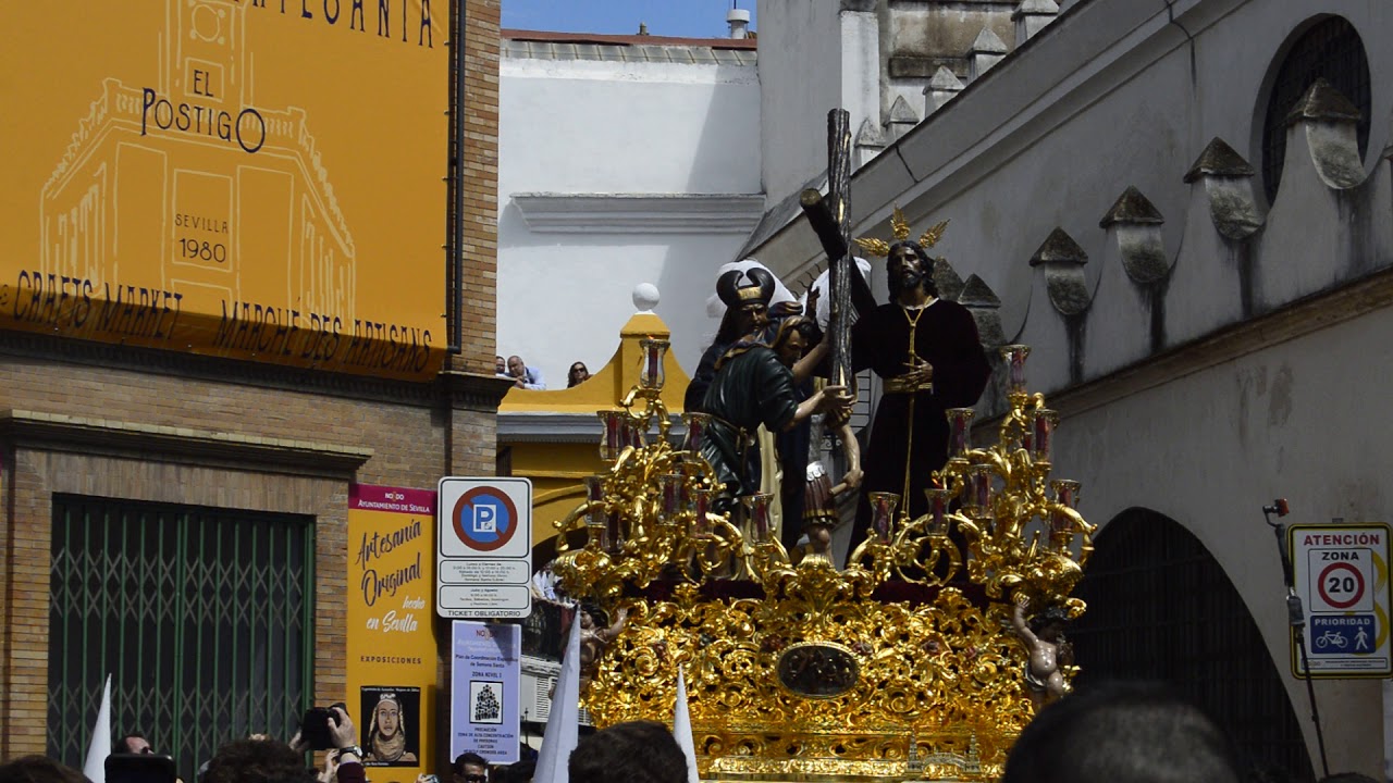 Jesus de la Victoria, Hermandad de La Paz por el postigo 2019