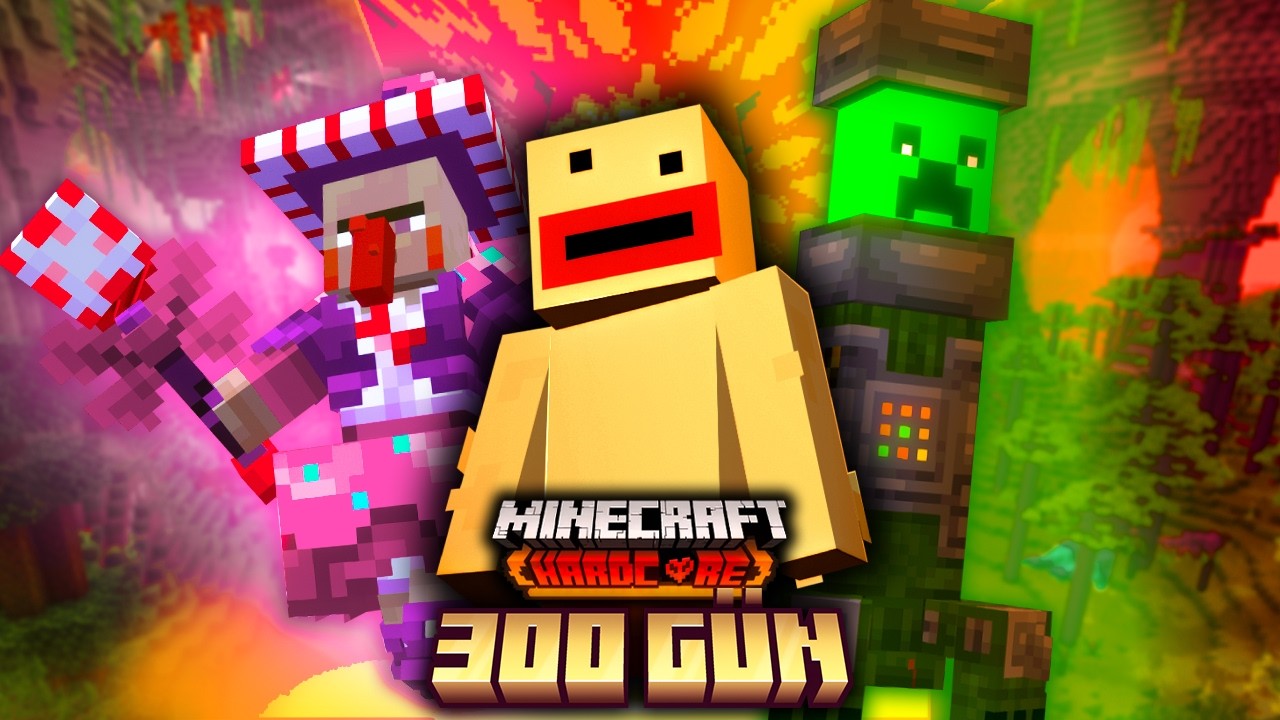 Minecraft'ın EN SOĞUK DÜNYASINDA 300 GÜN Geçirmek... [TÜM SERİ]