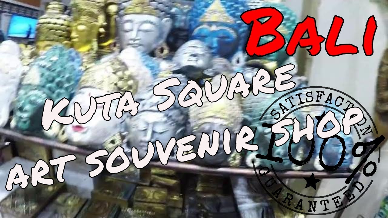 Bali : Matahari Kuta Square art souvenir shop