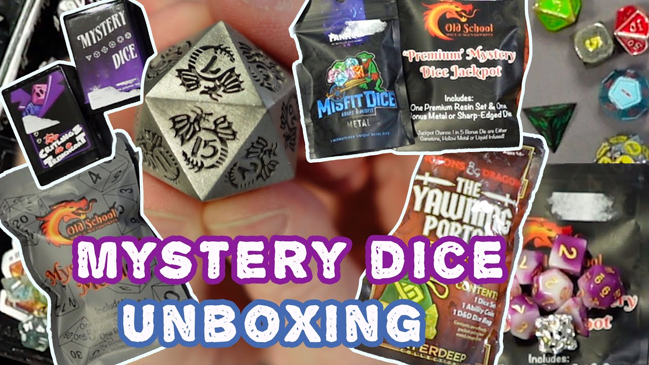 What's in this bag? - Mystery Dice Pack Crackin'