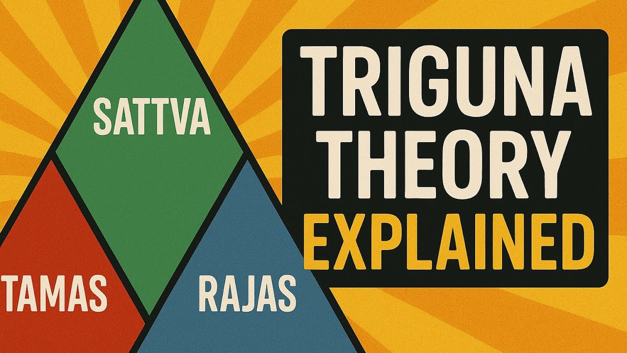 Triguna Theory Explained | Sattva, Rajas, Tamas in Psychology & Spirituality 🧠✨