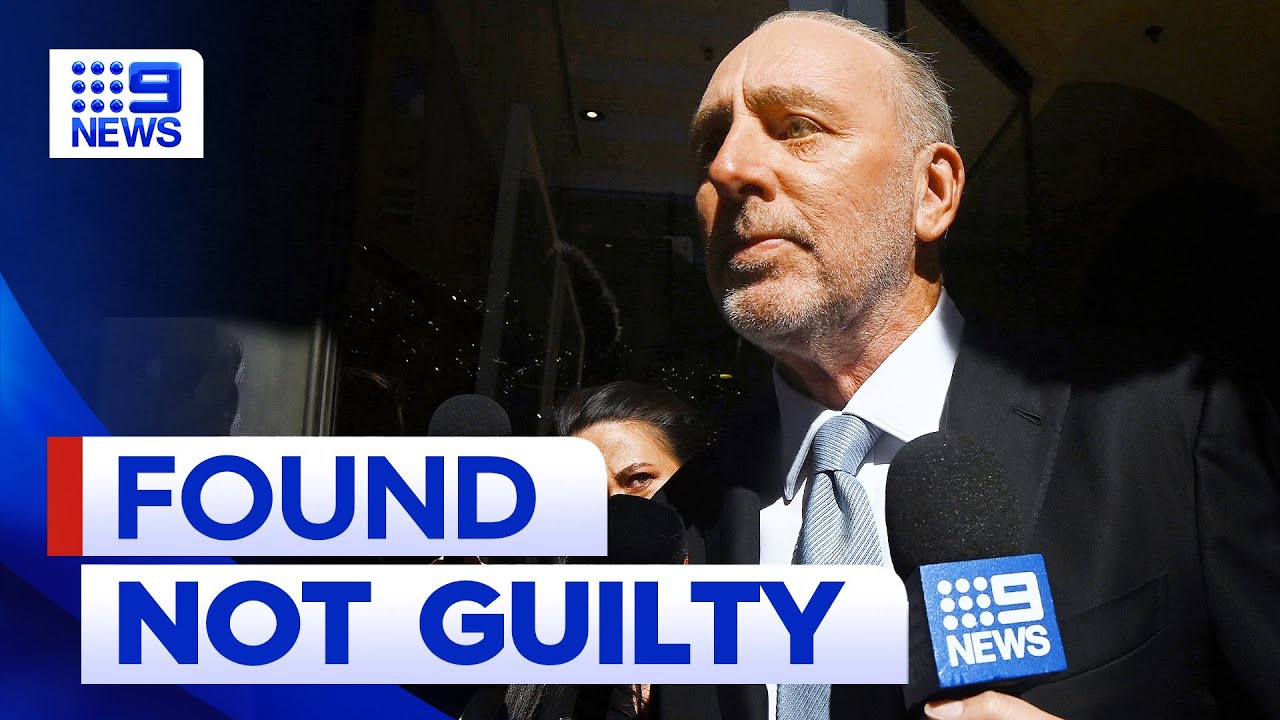 Hillsong founder Brian Houston found not guilty of abuse cover-up | 9 News Australia
