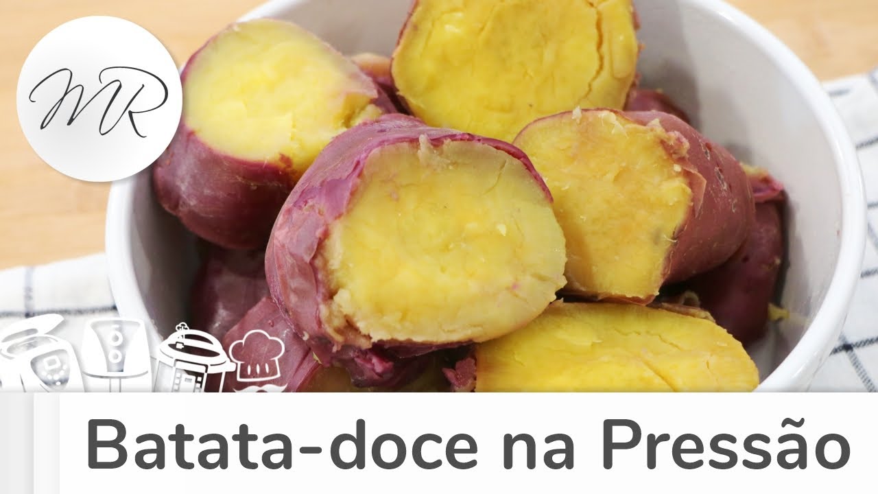 Batata doce na Panela de Pressão Elétrica - Maurício Rodrigues