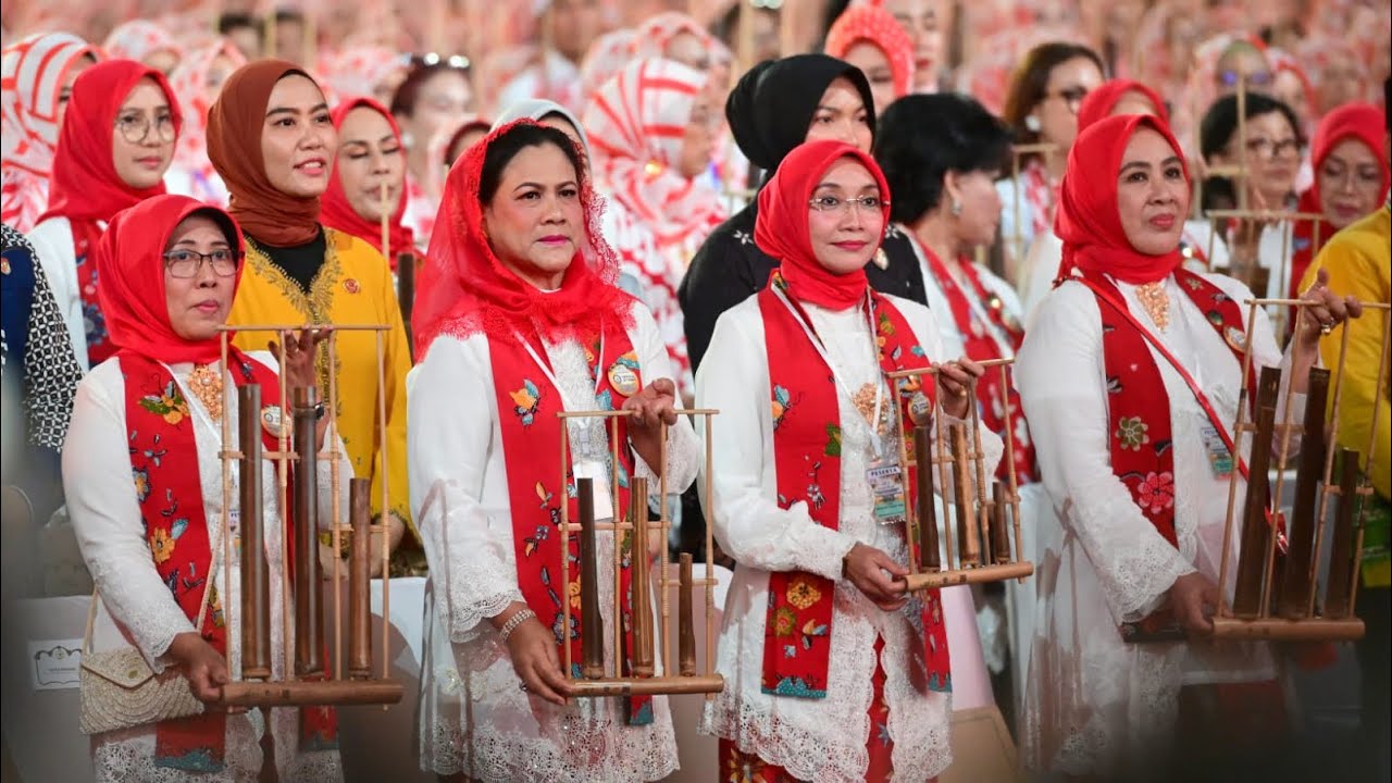 Indonesia Pecahkan Rekor Pergelaran Angklung Terbesar di Dunia, Jakarta, 5 Agustus 2023