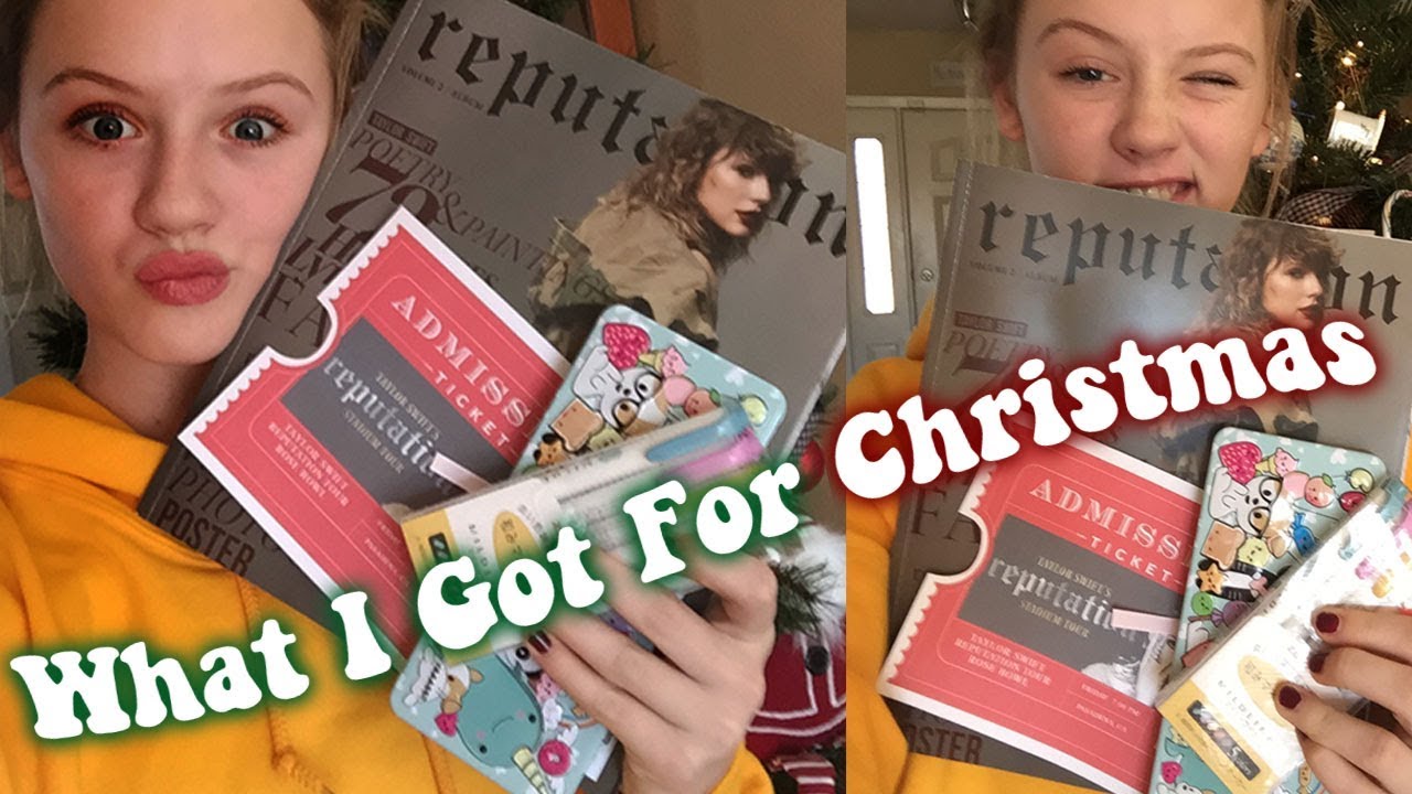 What I Got For CHRISTMAS, Taylor Swift Tickets!! | TILLY BEE