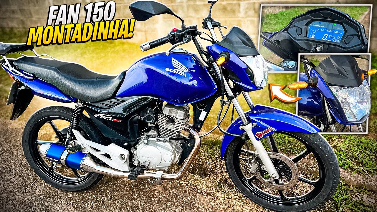 FAN 150 MIX MONTADINHA LIGA&Ccedil;&Atilde;O PAINEL DIGITAL SF 160 #3