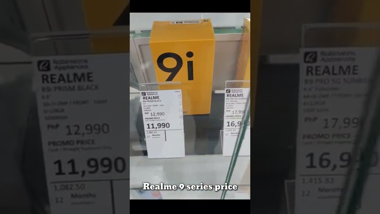 price of realme 9, 9i, 9 pro and 9 pro +
